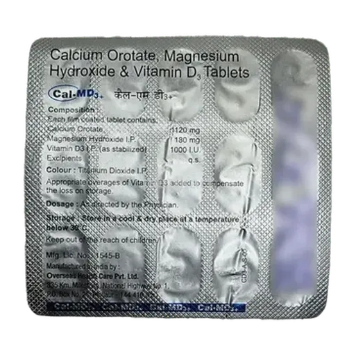 cal md3 plus tablet 15's